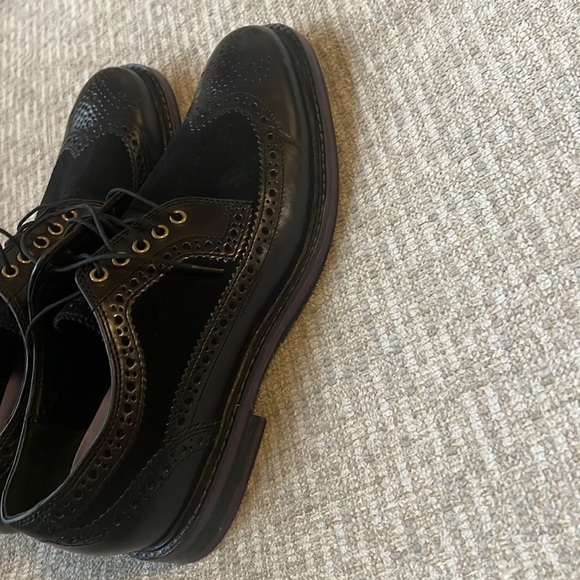 Cole Haan men purpled and black Oxford shoes size 7 - Picture 3 of 7